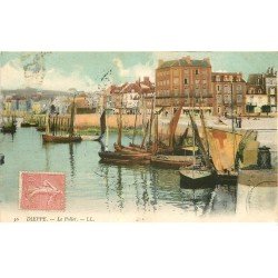carte postale ancienne 76 DIEPPE. Le Pollet 1906