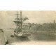 carte postale ancienne 76 DIEPPE. Le Pont Tournant du Pollet 1905