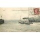carte postale ancienne 76 DIEPPE. Jetées départ du Steamer Rouen