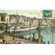 carte postale ancienne 76 DIEPPE. Navire Brighton en Gare Maritime 1910