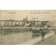 carte postale ancienne 76 DIEPPE. Sortie d'un Paquebot du Port 1905