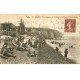 carte postale ancienne 76 DIEPPE. Falaises, Casino et Plage 1927