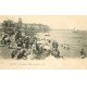 carte postale ancienne 76 DIEPPE. Plage à l'Heure du Bain 59