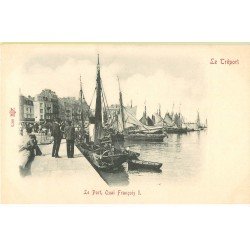 carte postale ancienne 76 LE TREPORT. Quai François Ier n° 8875