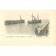 carte postale ancienne 76 LE TREPORT. Sortie du Navire HARDY