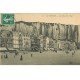 carte postale ancienne 76 LE TREPORT. Villas de la Plage 1910