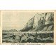 carte postale ancienne 76 LE TREPORT. Pêche dans les Rochers 1926