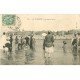 carte postale ancienne 76 LE TREPORT. A marée basse. Coupure 2mm