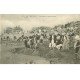 carte postale ancienne 76 LE TREPORT. Plage à marée basse 1908