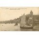 carte postale ancienne 76 LE TREPORT. Sortie Barque de Pêche. Quai et Port 1916