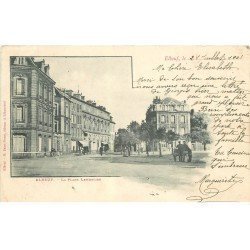 carte postale ancienne 76 ELBEUF. Place Lemercier 1905