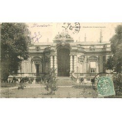 carte postale ancienne 76 ELBEUF. Cercle des Commerçant 1907