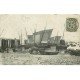 carte postale ancienne 76 LE HAVRE. Barques de Pêche 1906. Petits défauts