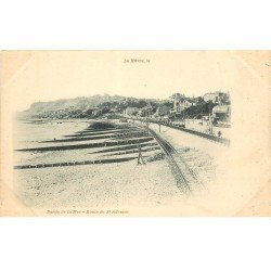 carte postale ancienne 76 LE HAVRE. Route de Saint-Adresse vers 1900