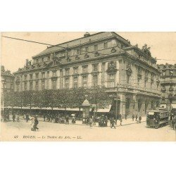 carte postale ancienne 76 ROUEN. Théâtre des Arts