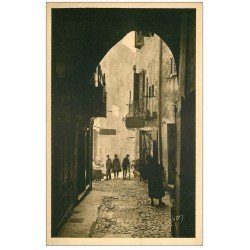 carte postale ancienne 06 GRASSE. Vieille Rue ristorante