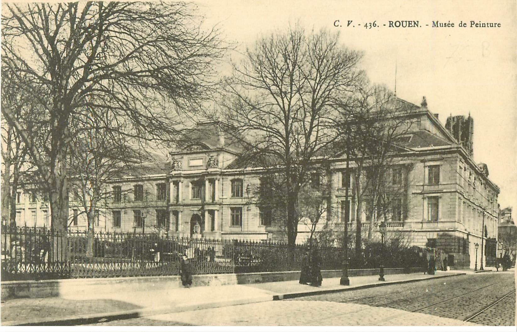 carte postale ancienne 76 ROUEN. Musée de Peinture