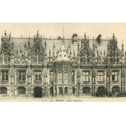 carte postale ancienne 76 ROUEN. Palais de Justice 274