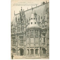 carte postale ancienne 76 ROUEN. Palais de Justice Cour et Salle des audiences