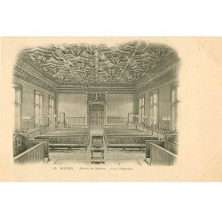 carte postale ancienne 76 ROUEN. Palais de Justice Cour d'Assises vers 1900