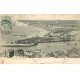 carte postale ancienne 76 MERS. Vue prise du Tréport 1904