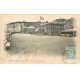 carte postale ancienne 76 SAINT-VALERY-EN-CAUX. Terrasse du Casino 1905