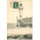 carte postale ancienne 76 SAINT-VALERY-EN-CAUX. Le Phare 1909