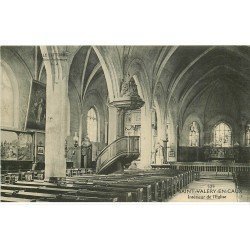 carte postale ancienne 76 SAINT-VALERY-EN-CAUX. L'Eglise 1915