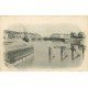 carte postale ancienne 76 SAINT-VALERY-EN-CAUX. Le Bassin à Flot vers 1900