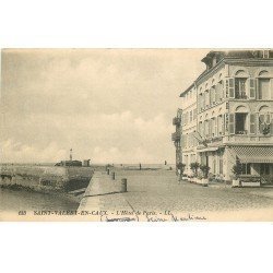 carte postale ancienne 76 SAINT-VALERY-EN-CAUX. Hôtel de Paris