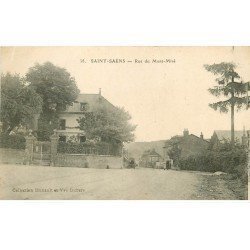 carte postale ancienne 76 SAINT-SAËNS. Rue du Mont-Miré