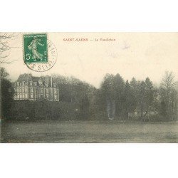 carte postale ancienne 76 SAINT-SAËNS. Le Vaudichon 1913