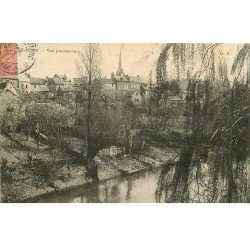carte postale ancienne 76 SAINT-AUBIN. Vue panoramique 1905