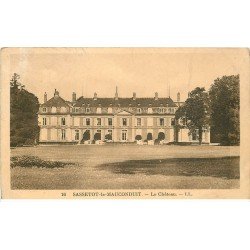 carte postale ancienne 76 SASSETOT-LE-MAUCONDUIT. Le Château ( en l'état )