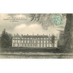 carte postale ancienne 76 SASSETOT-LE-MAUCONDUIT. Le Château 1906