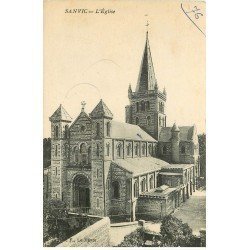 carte postale ancienne 76 SANVIC. L'Eglise