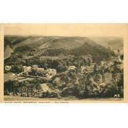 carte postale ancienne 76 SAINT-JOUIN-BRUNEVAL. Vue générale 1953