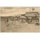 carte postale ancienne 06 JUAN-LES-PINS. Plage et Baigneurs 1927