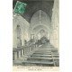 carte postale ancienne 76 VATTEVILLE-LA-RUE. Intérieur de l'Eglise 1910