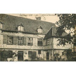 carte postale ancienne 76 VAL DE LA HAYE. Cour Hôtel du Méridien 1930