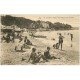 carte postale ancienne 06 JUAN-LES-PINS. Plage et Pinède 1931