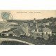 carte postale ancienne 76 VEULETTES. La Plage. Superbe Carte toilée 1907