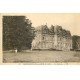 carte postale ancienne 76 VARENGEVILLE-SUR-MER. Château avec Gamin 1937. Timbre absent