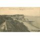 carte postale ancienne 76 VEULES-LES-ROSES. Falaises 1911