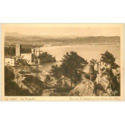 carte postale ancienne 06 LA NAPOULE. Château et Alpes