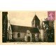 carte postale ancienne 76 VEULES LES ROSES. L'Eglise 1934