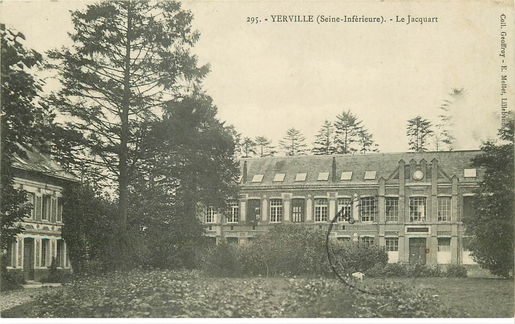 carte postale ancienne 76 YERVILLE. Le Jacquart