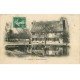 carte postale ancienne 76 YVETOT. Ferme Gauchoise 1909 animation