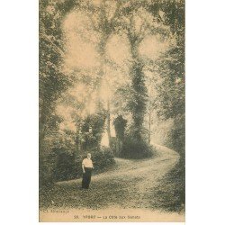 carte postale ancienne 76 YPORT. La Côte aux Genets