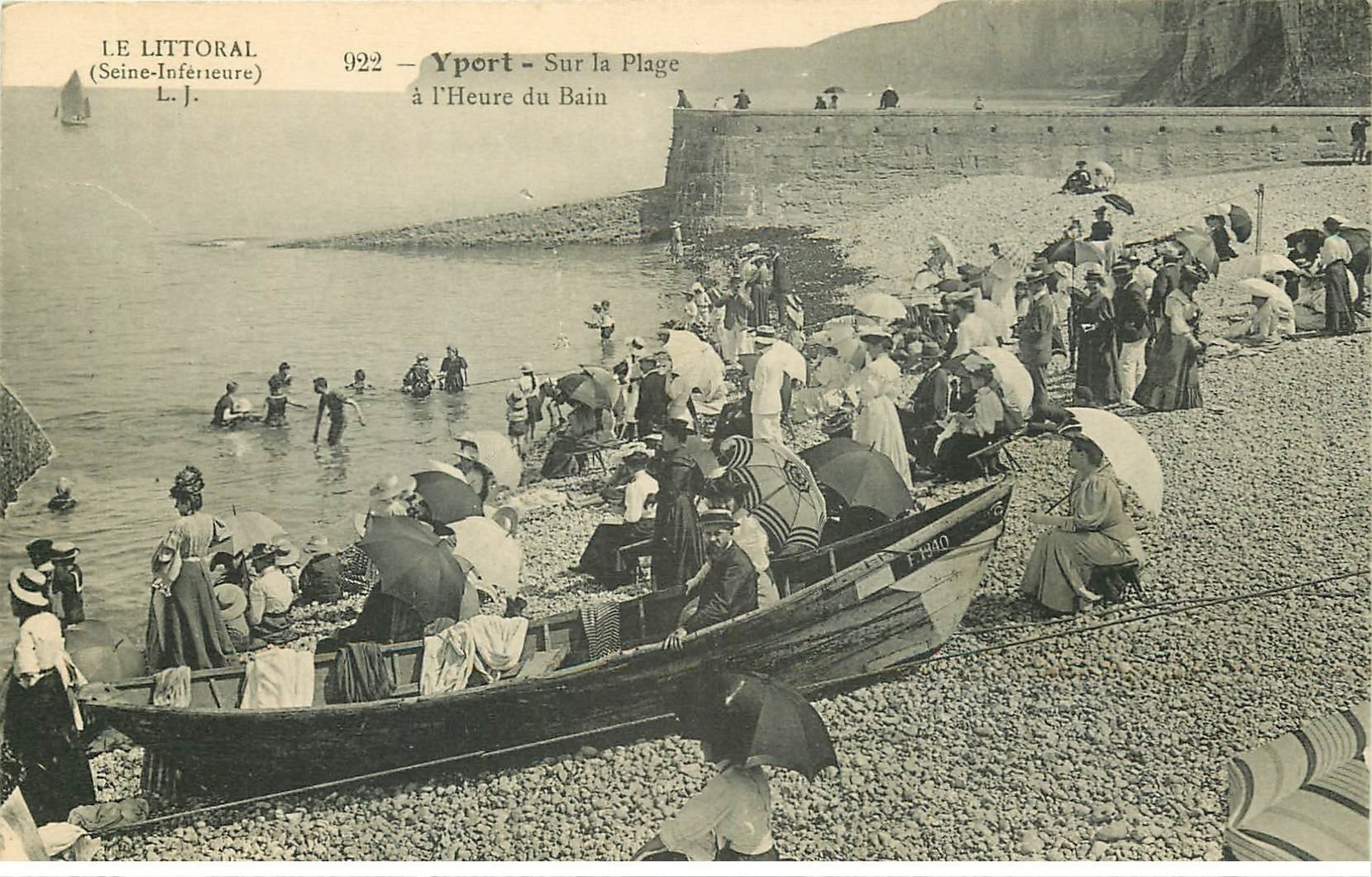 76 YPORT. Plage à l'Heure du Bain